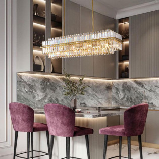 5550/L1200*280 Brushed brass