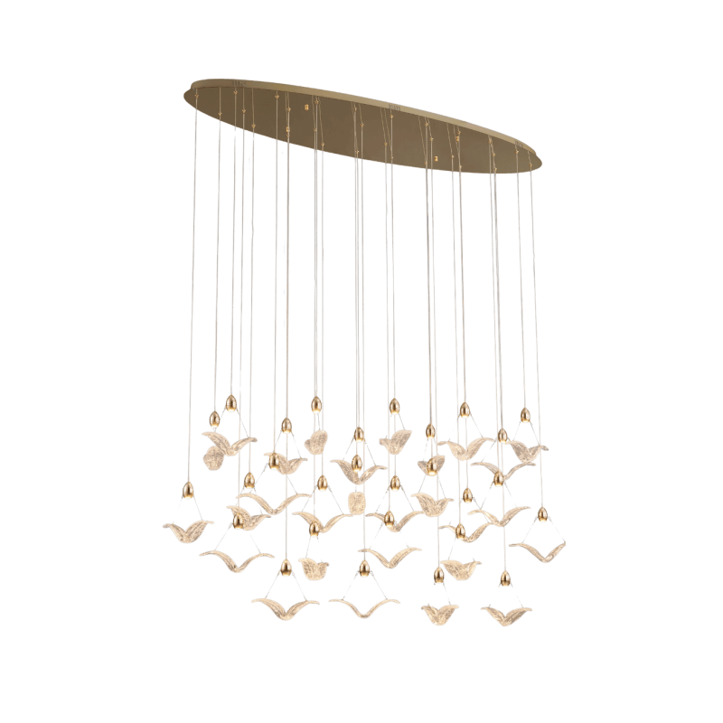 Люстра 8124/L1300 F-gold