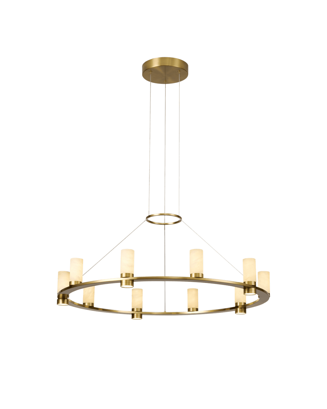 Люстра 8301/D850 Brushed brass